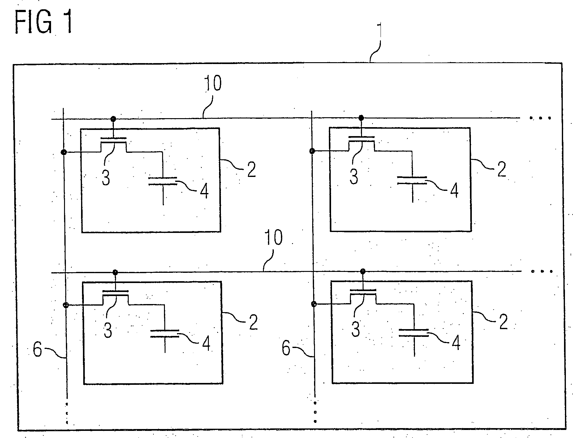 Integrated semiconductor memory comprising at least one word line and comprising a multiplicity of memory cells