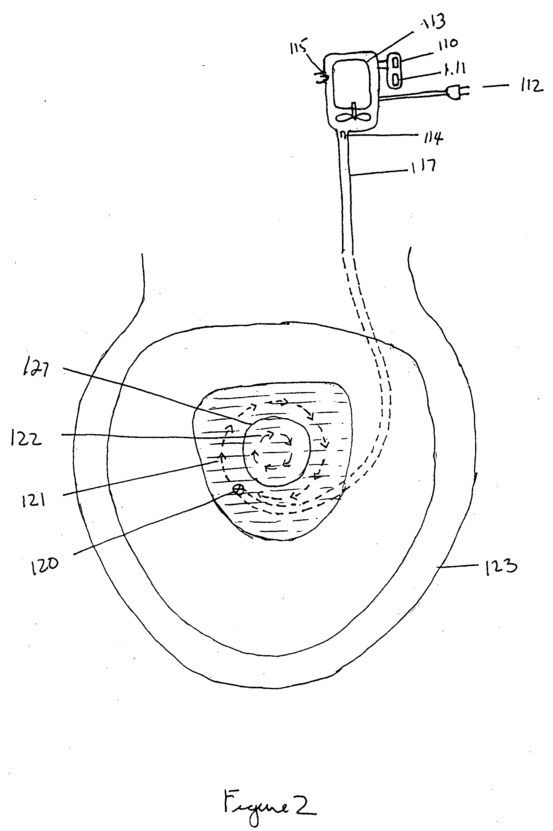 Method and apparatus to reduce toilet splash using water current and turbulence