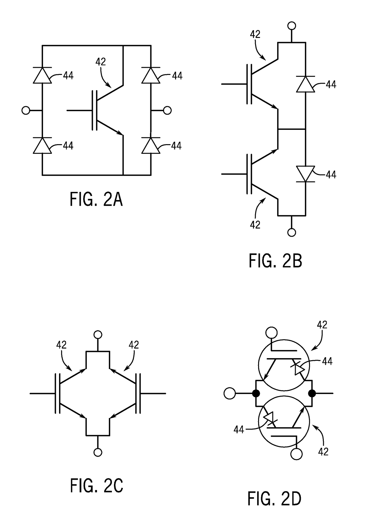 Soft-starter ac-ac converter with integrated solid-state circuit breaker and method of operation thereof