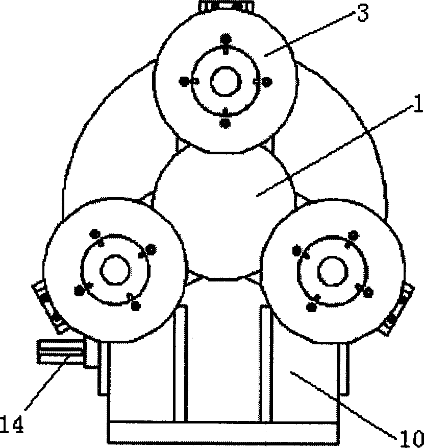 Gear spin pressure forming method and its device