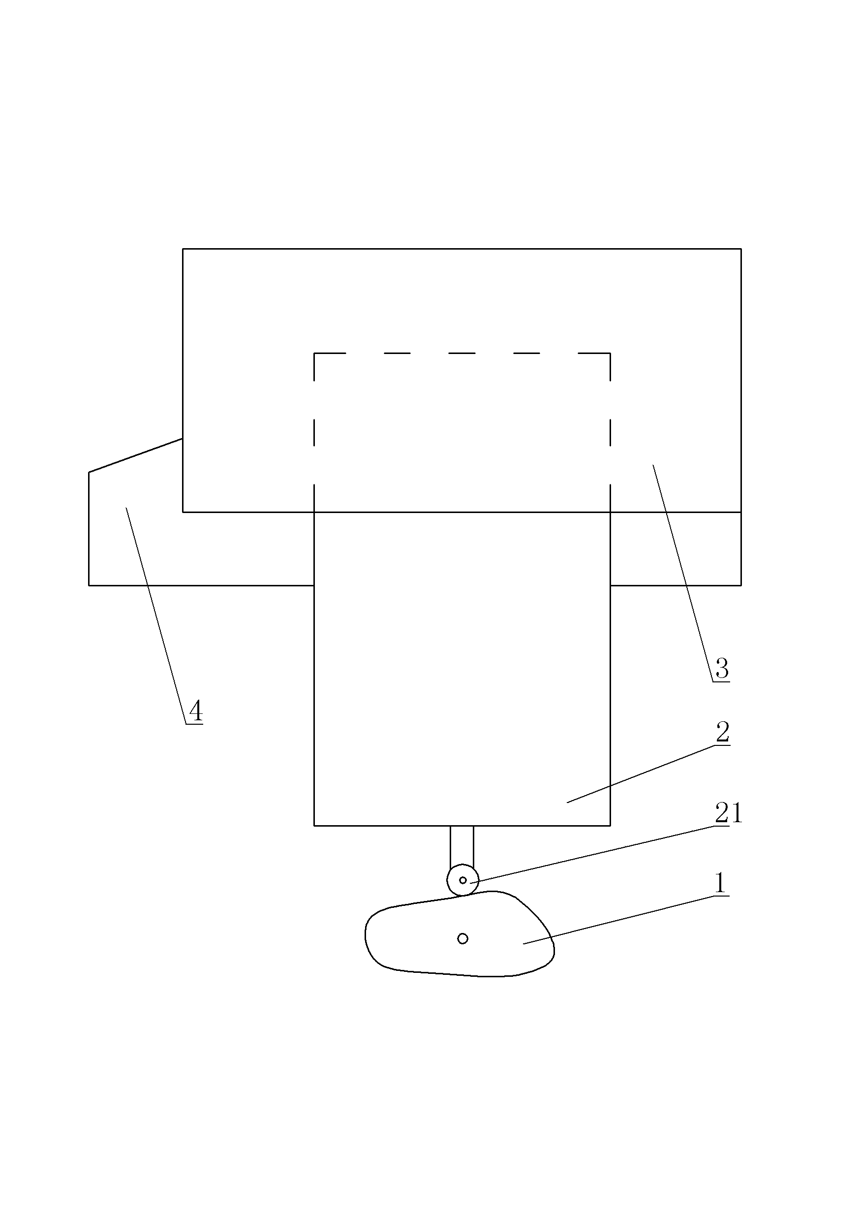 Feeding device for lollipop processing