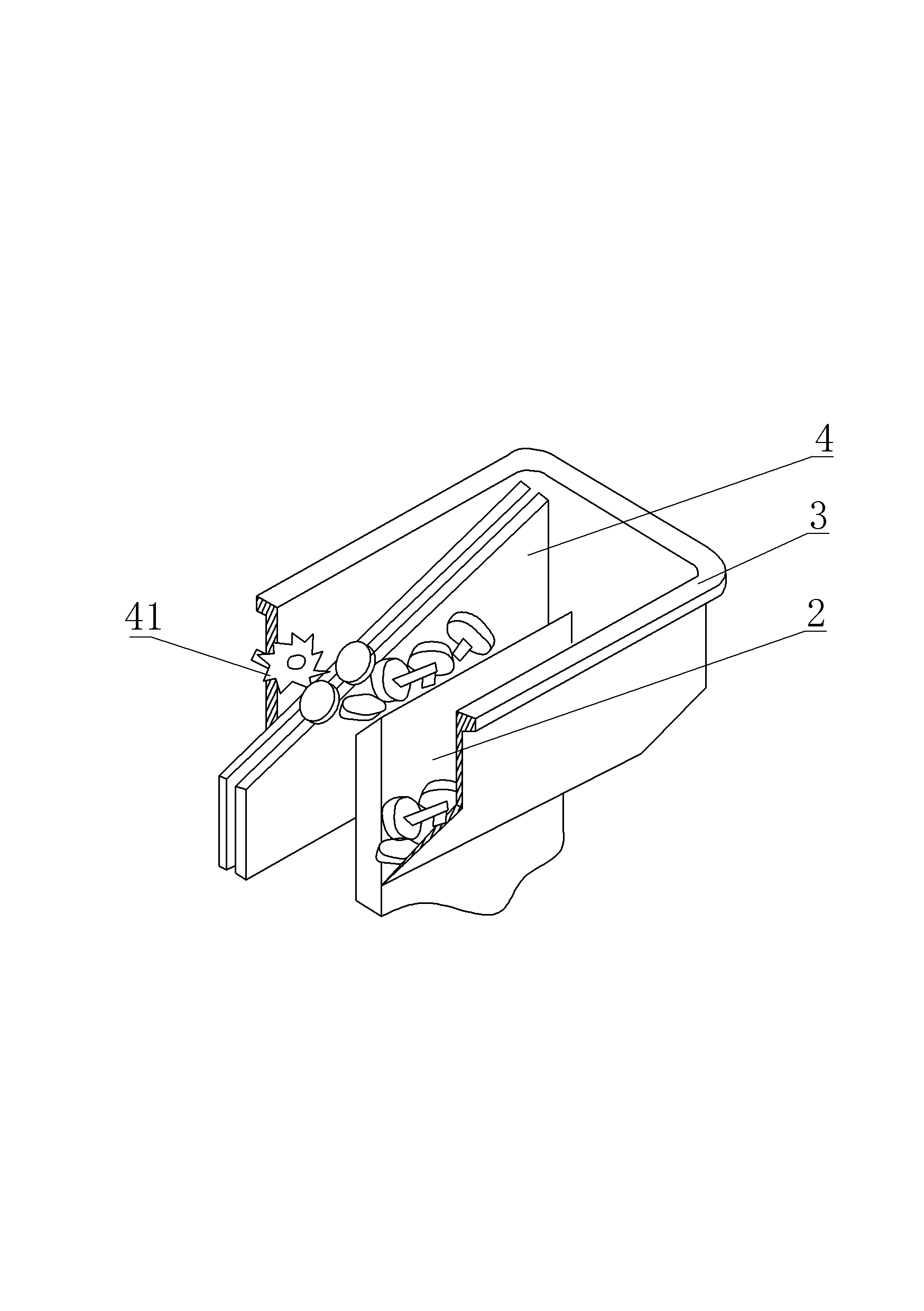 Feeding device for lollipop processing