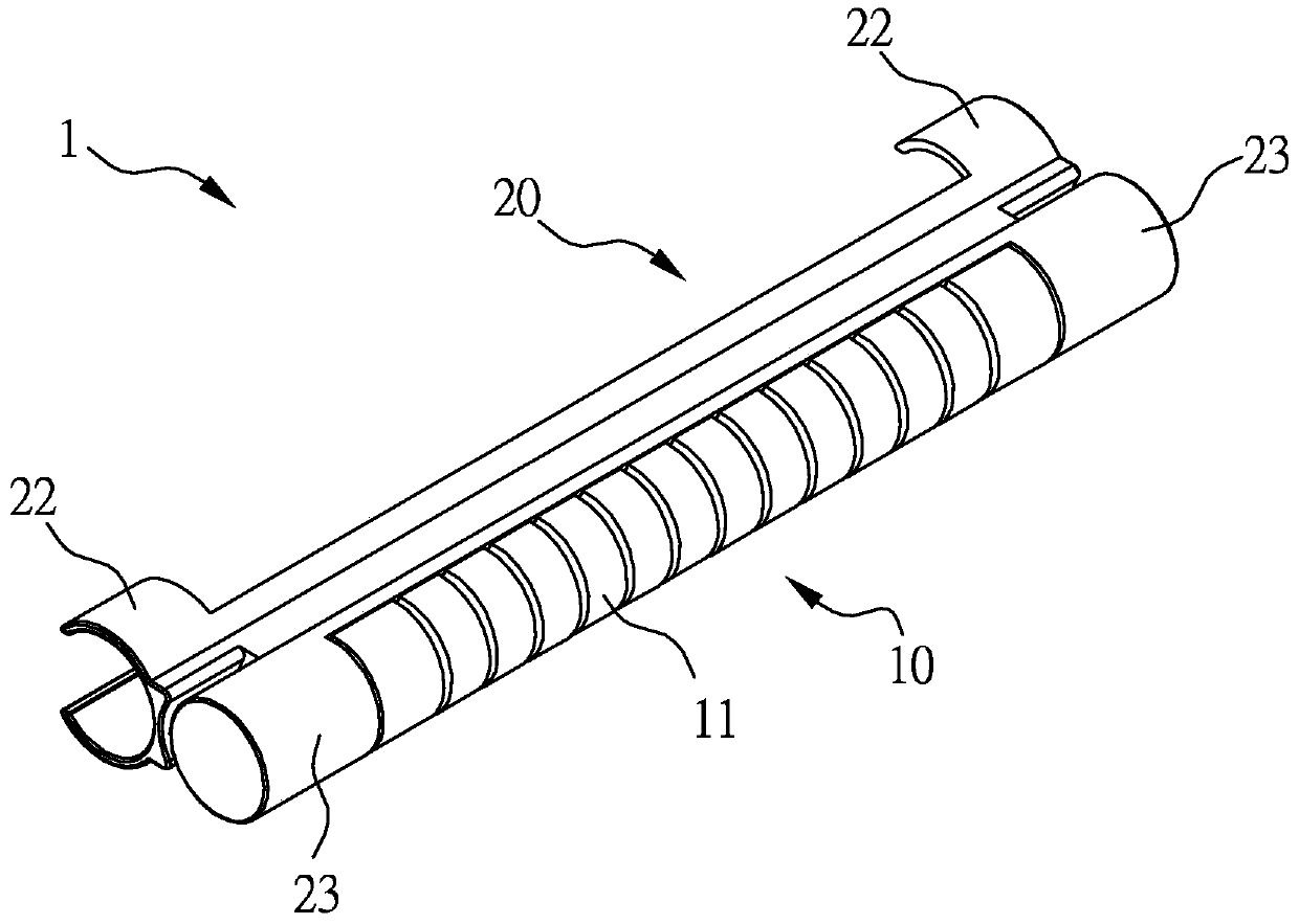 Transmission shaft combination and its transmission shaft structure and thimble connection shaft