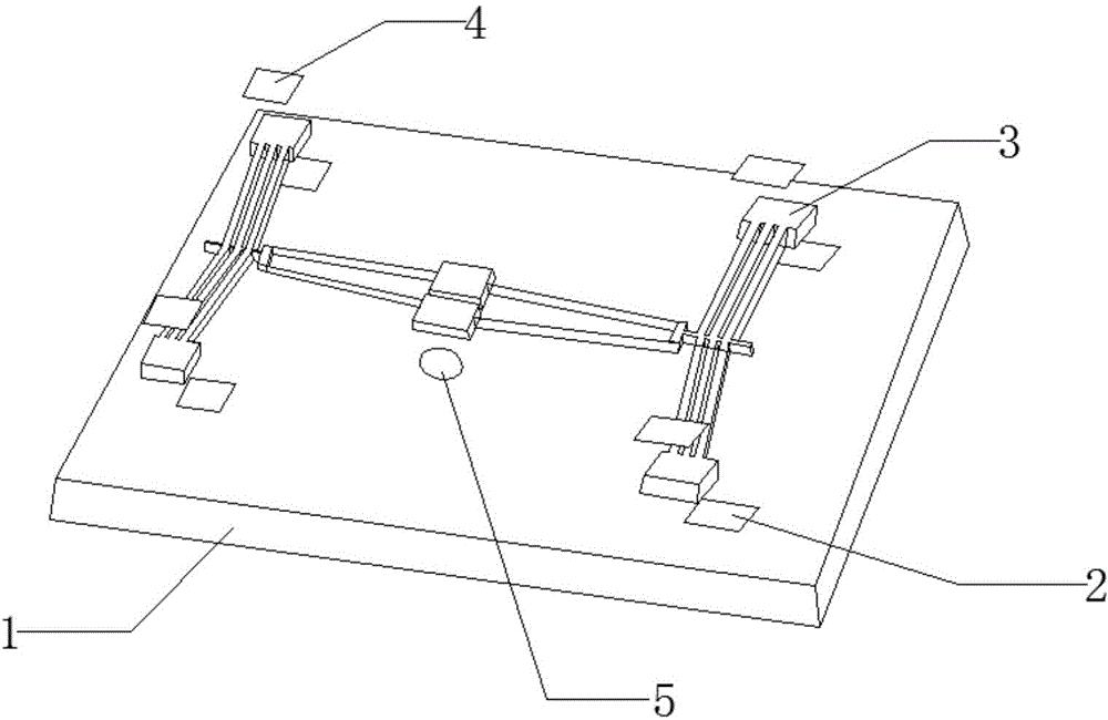 V type MEMS actuator for detonator protection device based on buckling amplification