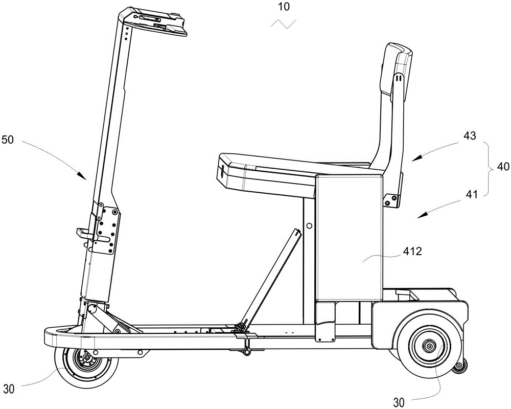 Folding vehicle