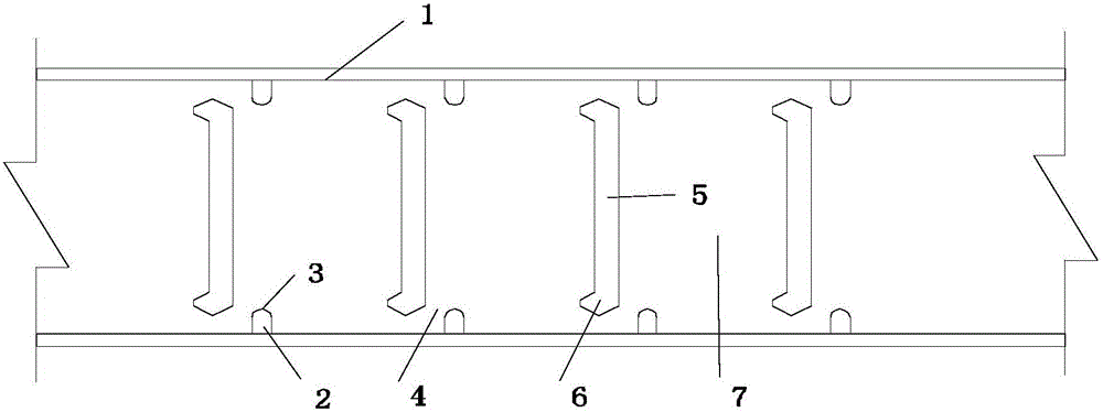 Double-side vertical slot type fishway with high energy dissipation and suitable for bidirectional water flow