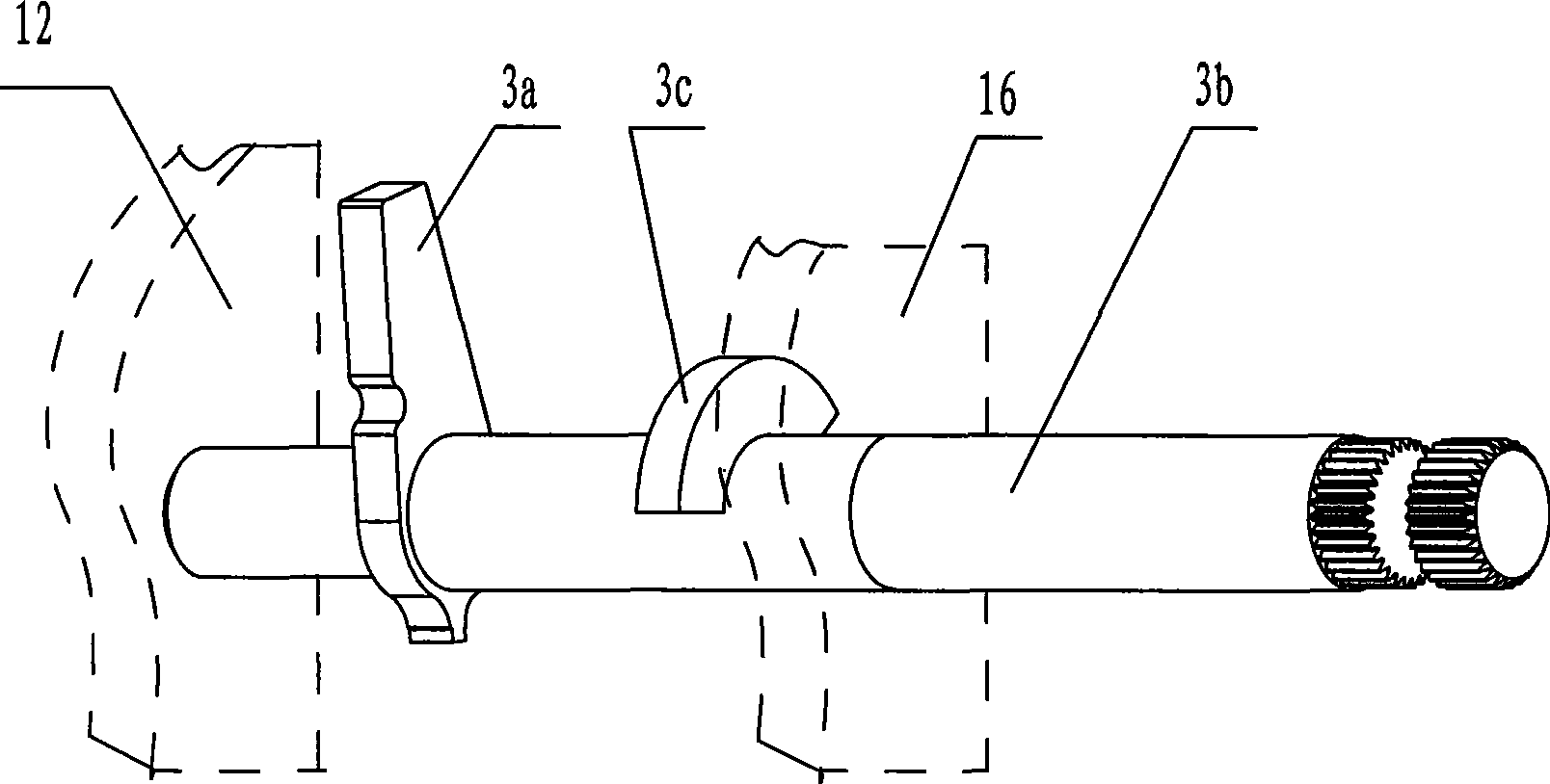 Reverse gear apparatus of motorcycle engine speed variator