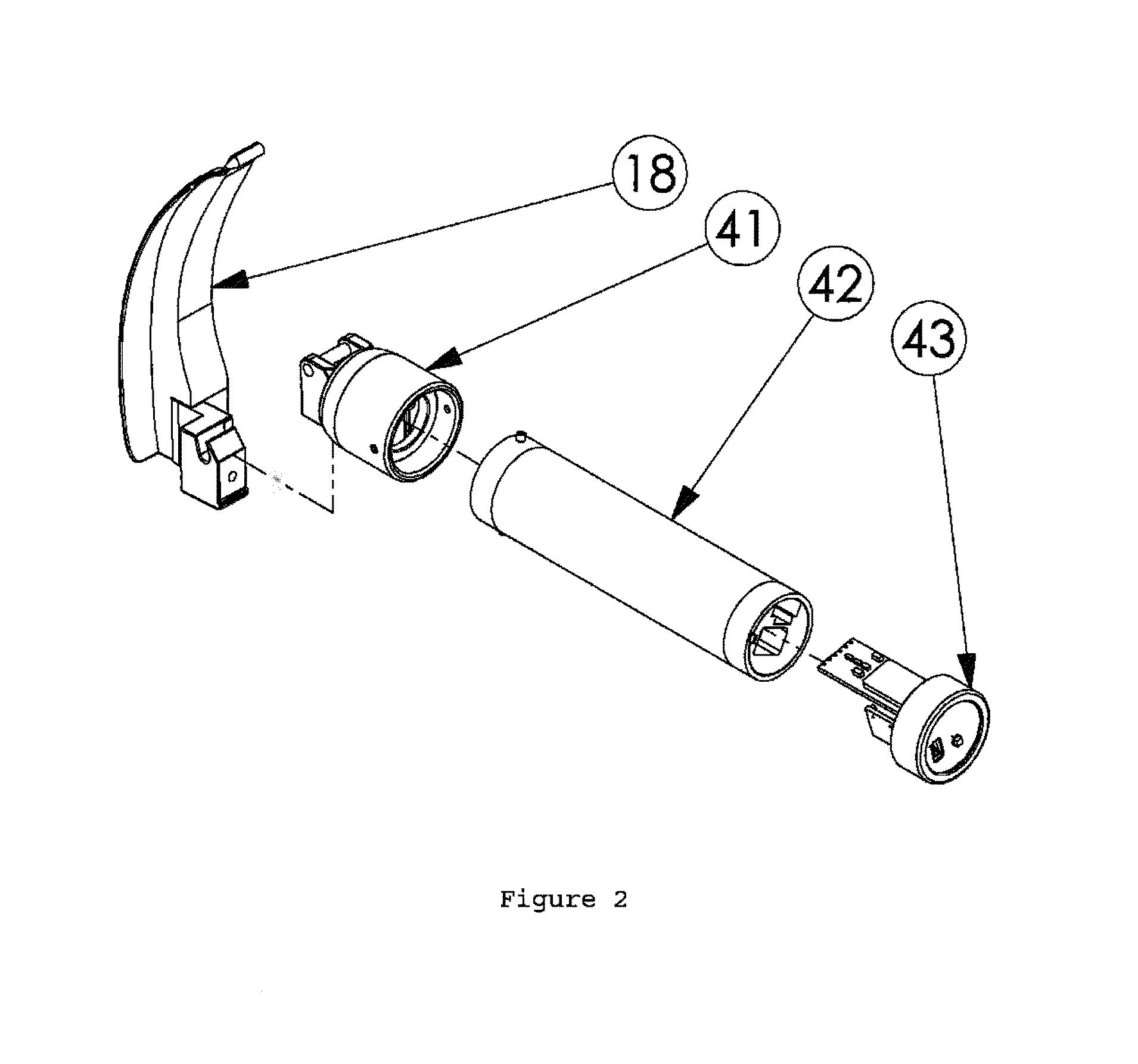 Digital laringoscope