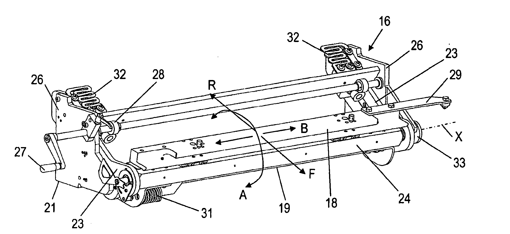 Doctor blade system for a printing unit, intended for an intaglio printing machine