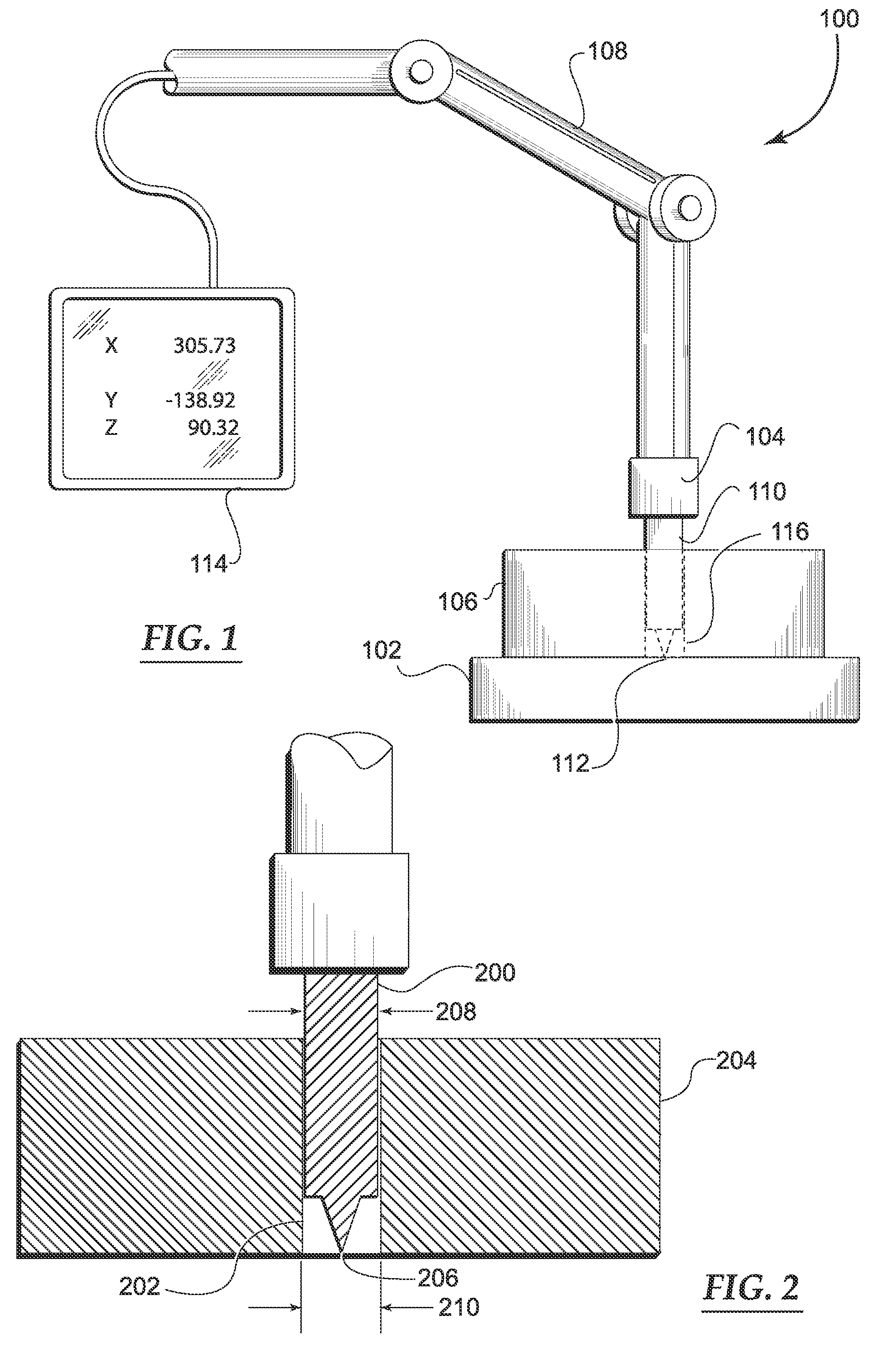 Locating and drilling determinate assembly holes using a coordinate measuring device