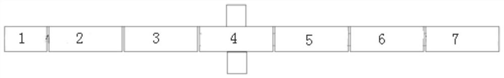 A track-type railway waste sleeper collection and disposal process, integrated intelligent equipment and its use method