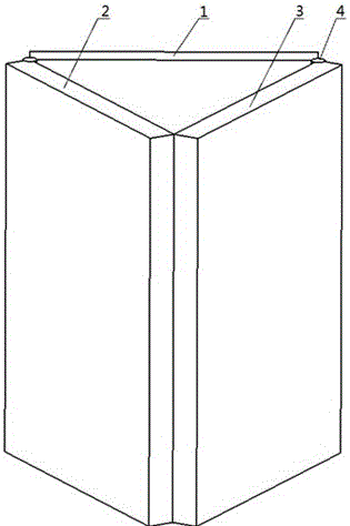 Sliding block type three-screen display equipment