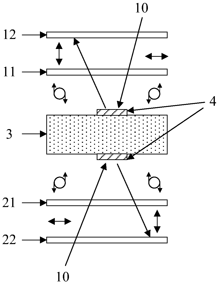 A kind of double-sided oled display panel and display device