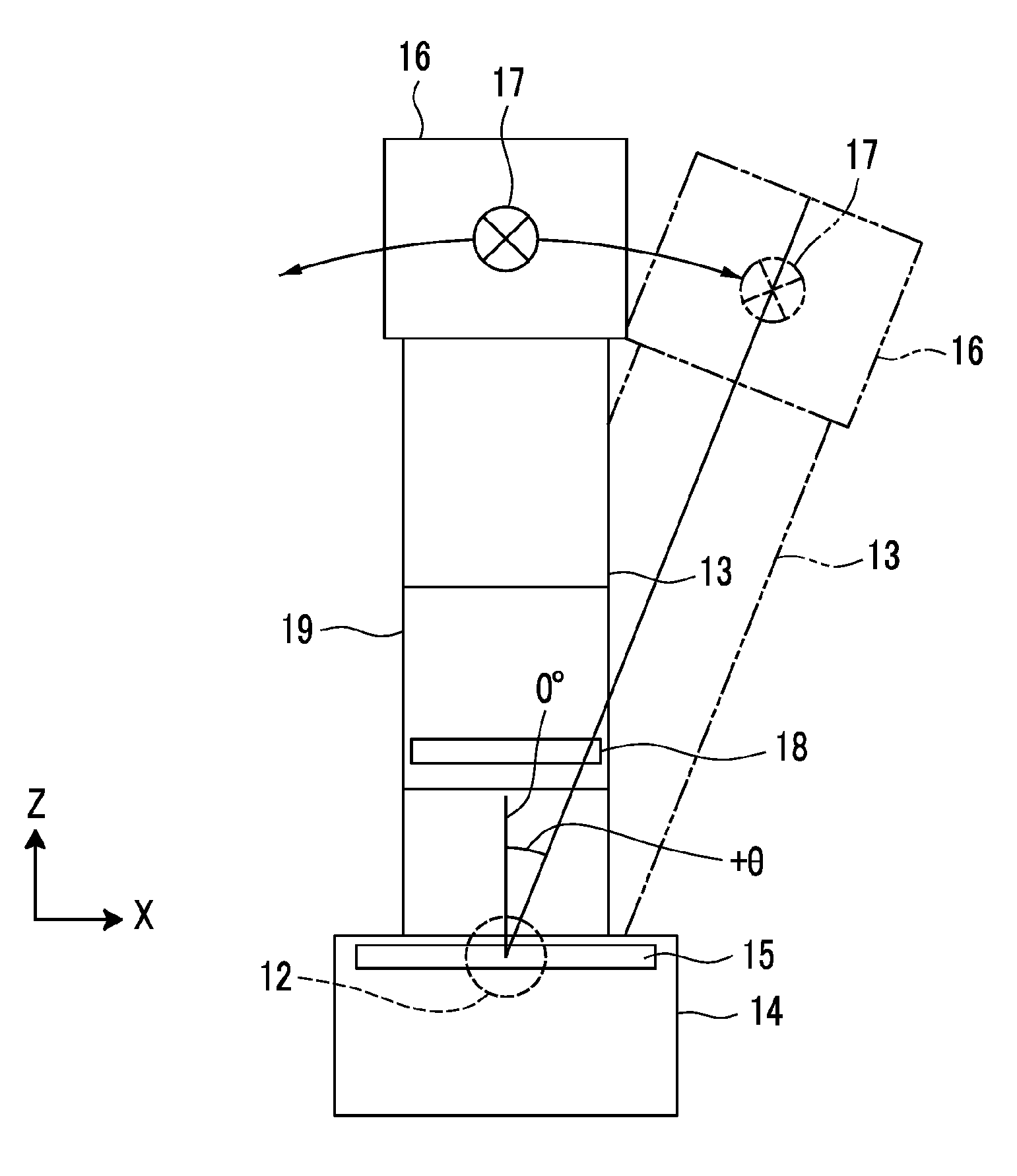 Radiological image radiographing apparatus and method