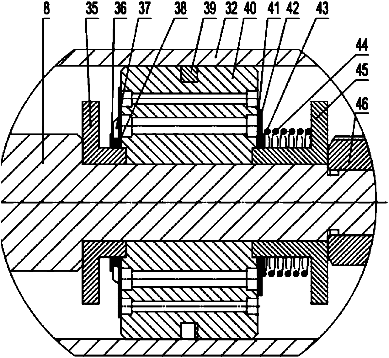 Reciprocating oil seal performance testing testbed