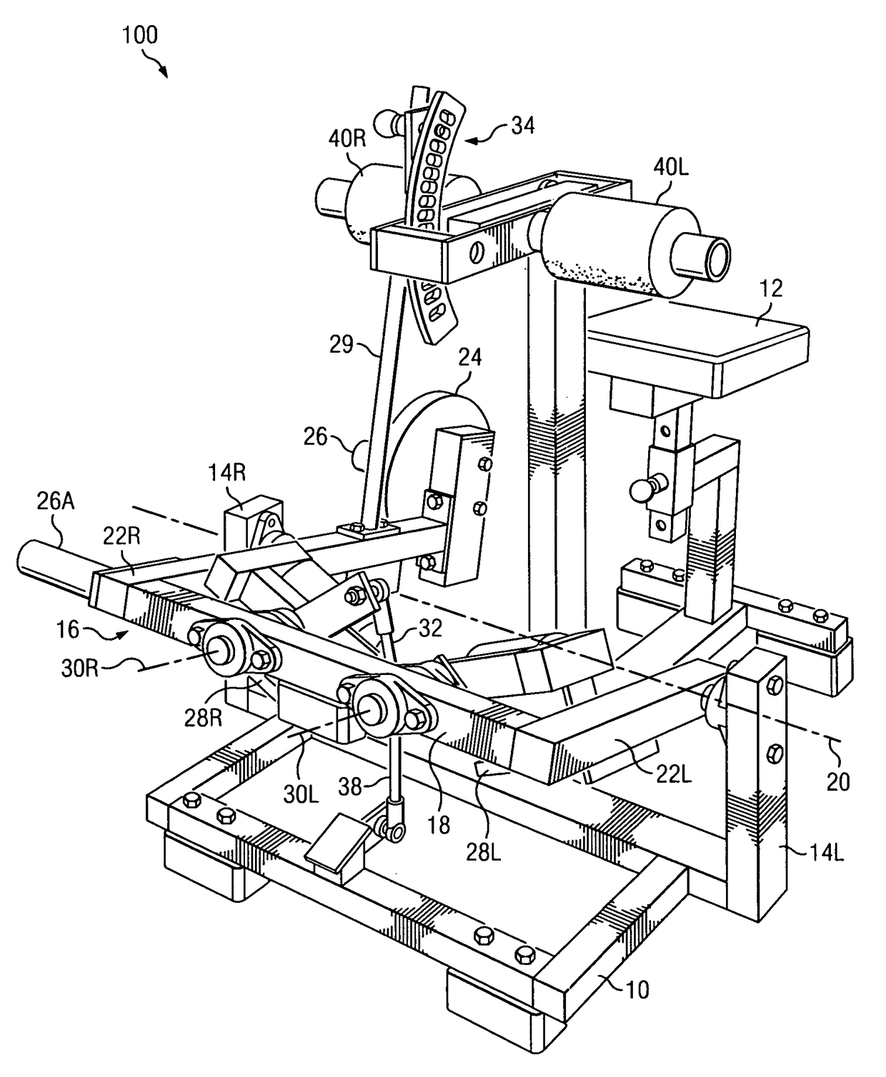 Method and apparatus for bi-directional ankle exercise movements