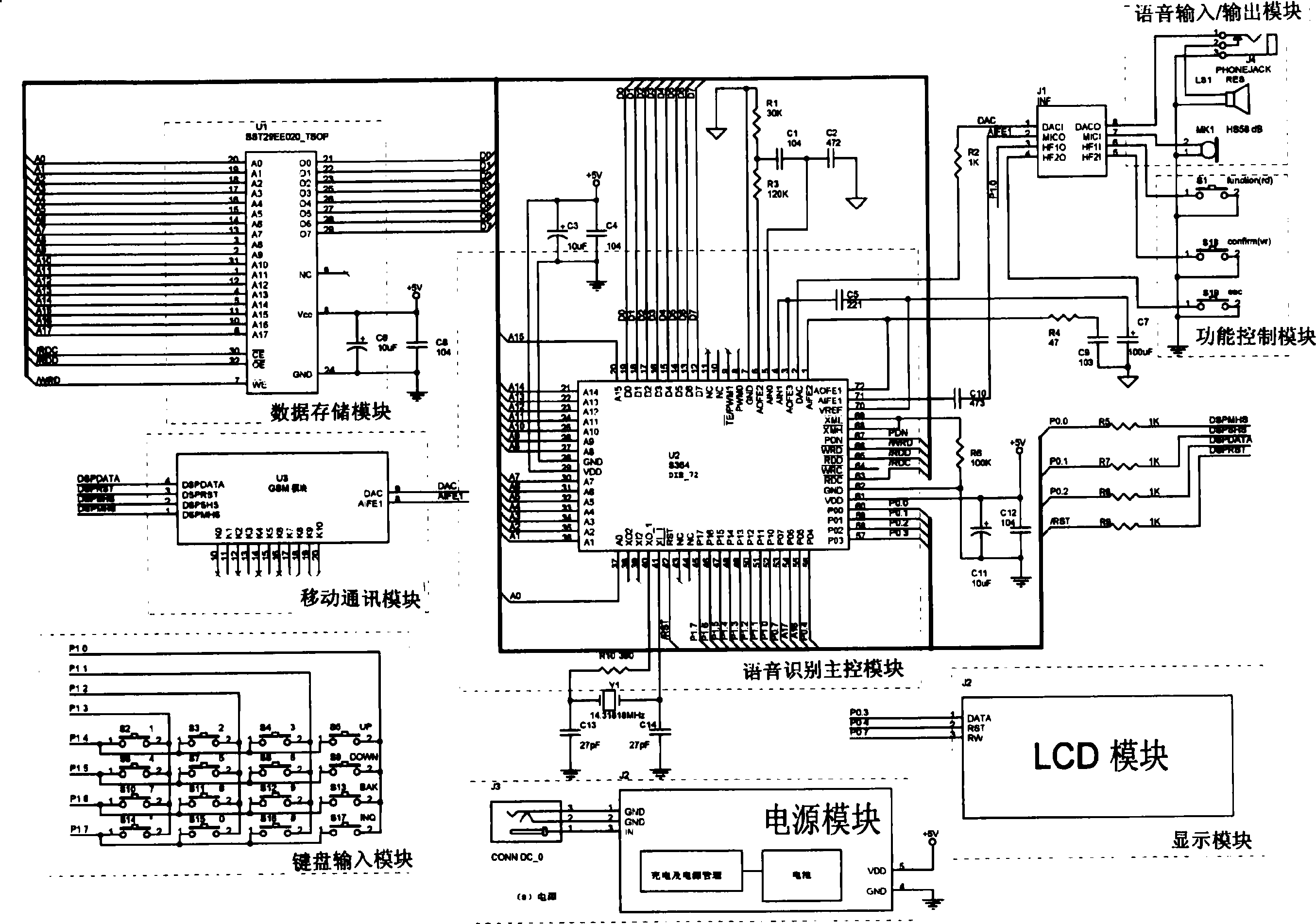 Head-rest type vehicle-mounted telephone and auto using the telephone