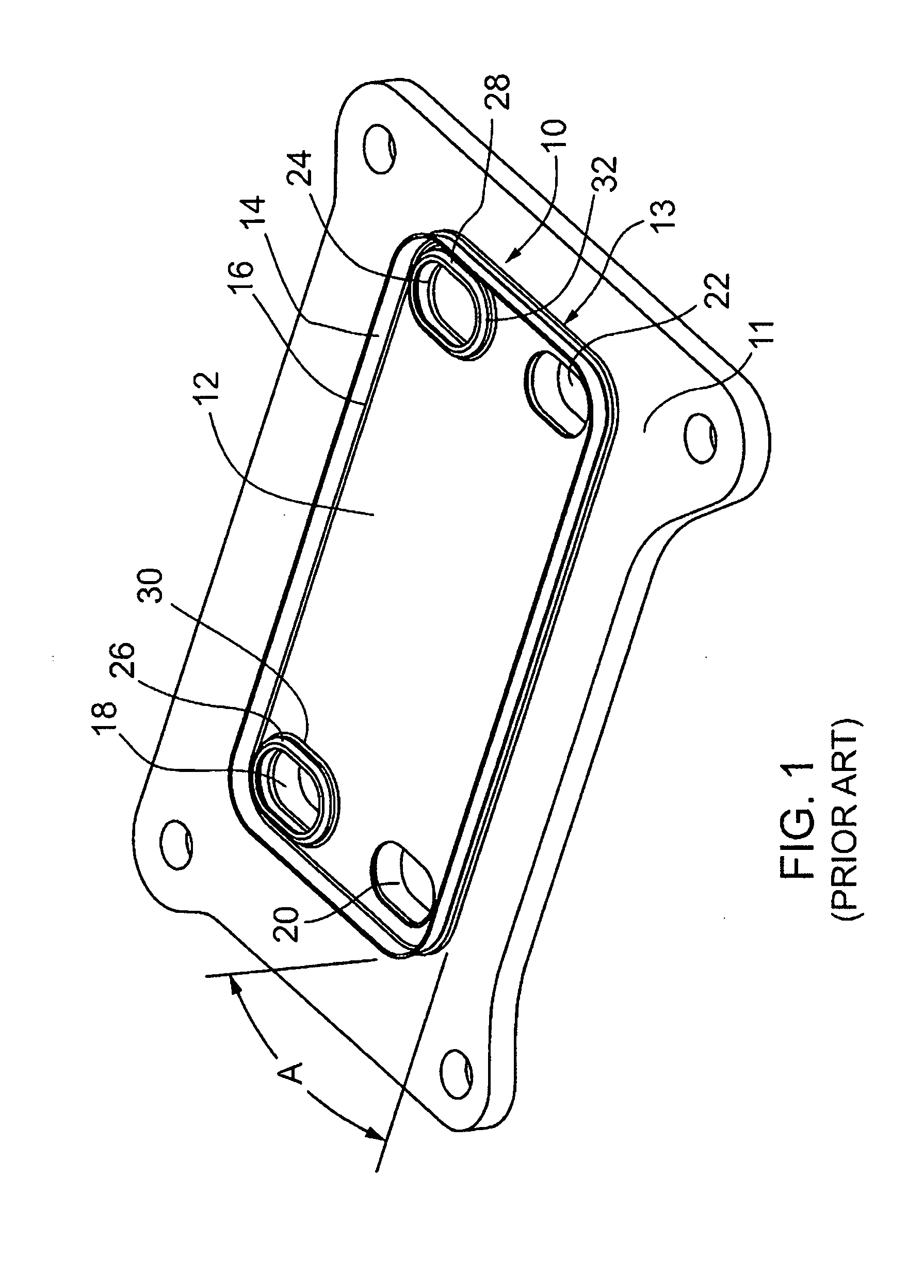 Heat Exchanger with End Plate Providing Mounting Flange