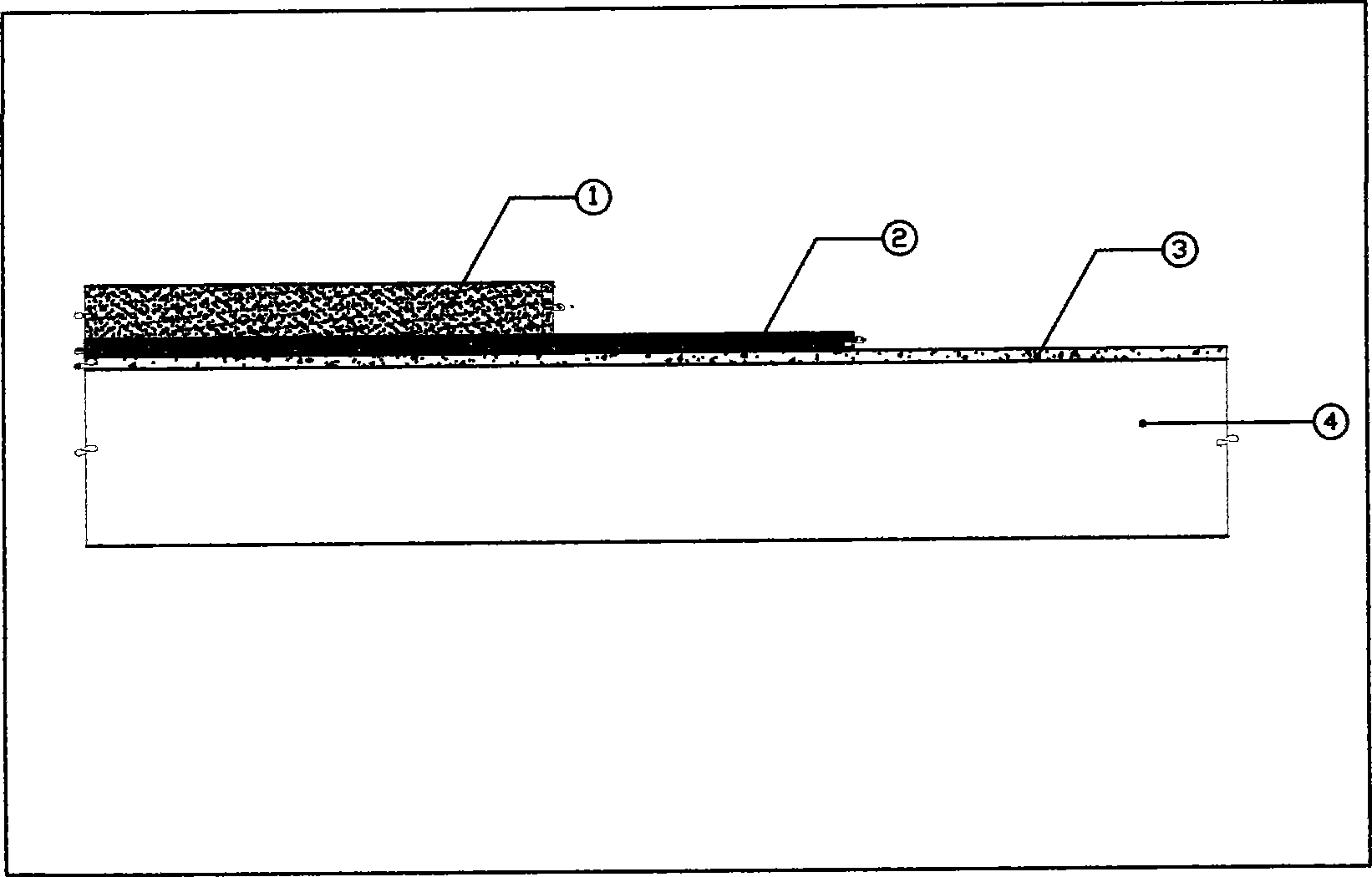 Application of electrothermic material in building waterproofing