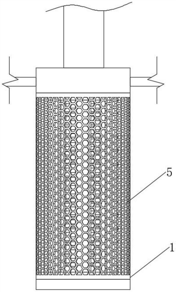 Anti-blocking composite filter element