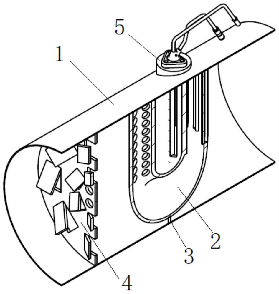 Efficient anti-crystallization SCR mixer and automobile comprising same