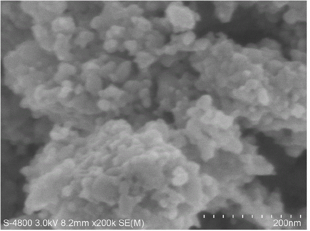 Preparation method and application of metal-doped titanium dioxide material