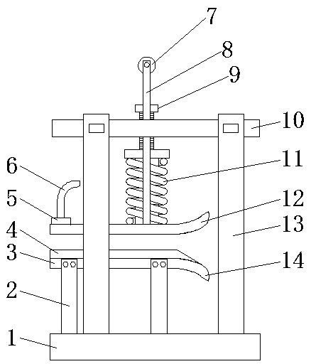 A feeding guide device for a calender