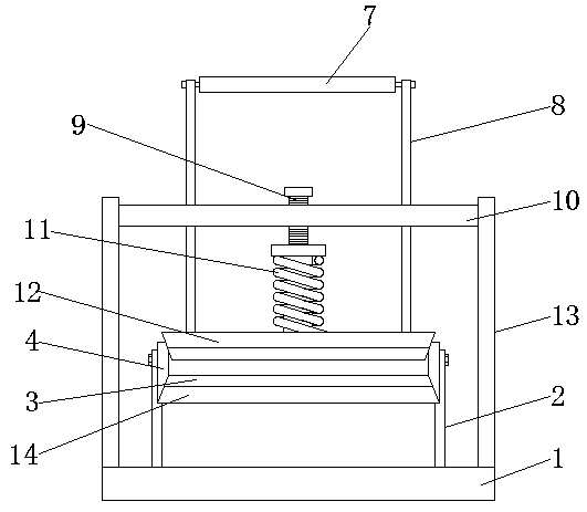 A feeding guide device for a calender