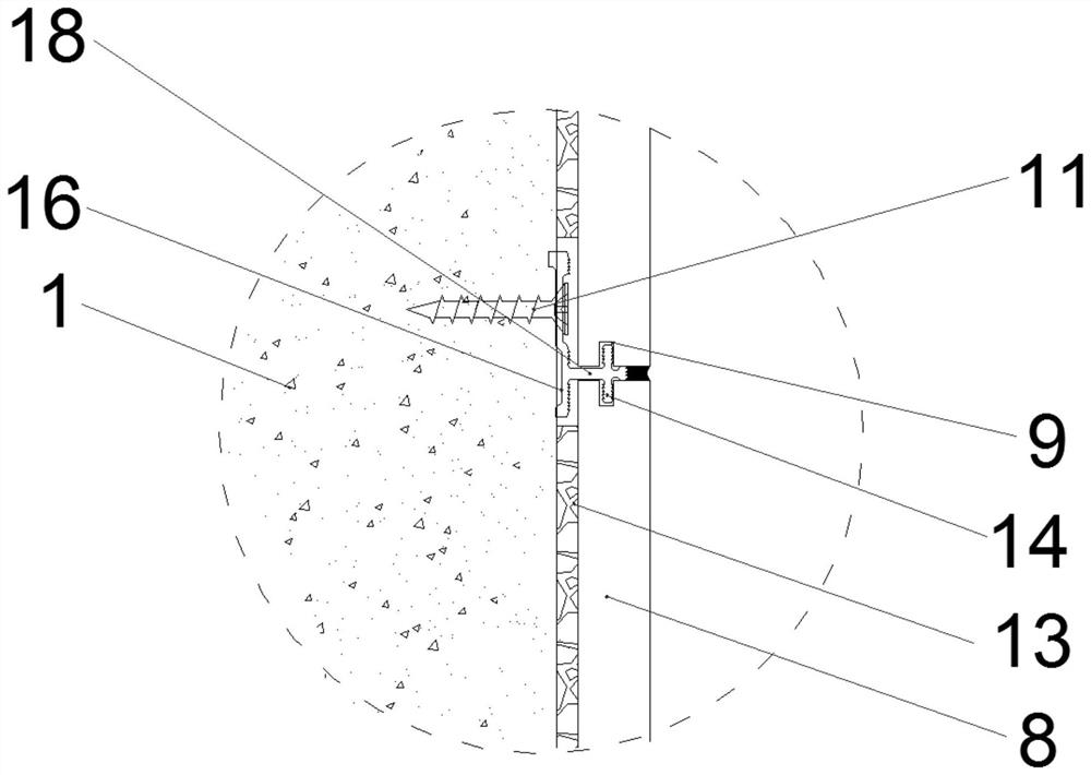 Dry-method paving system of wall and floor tiles