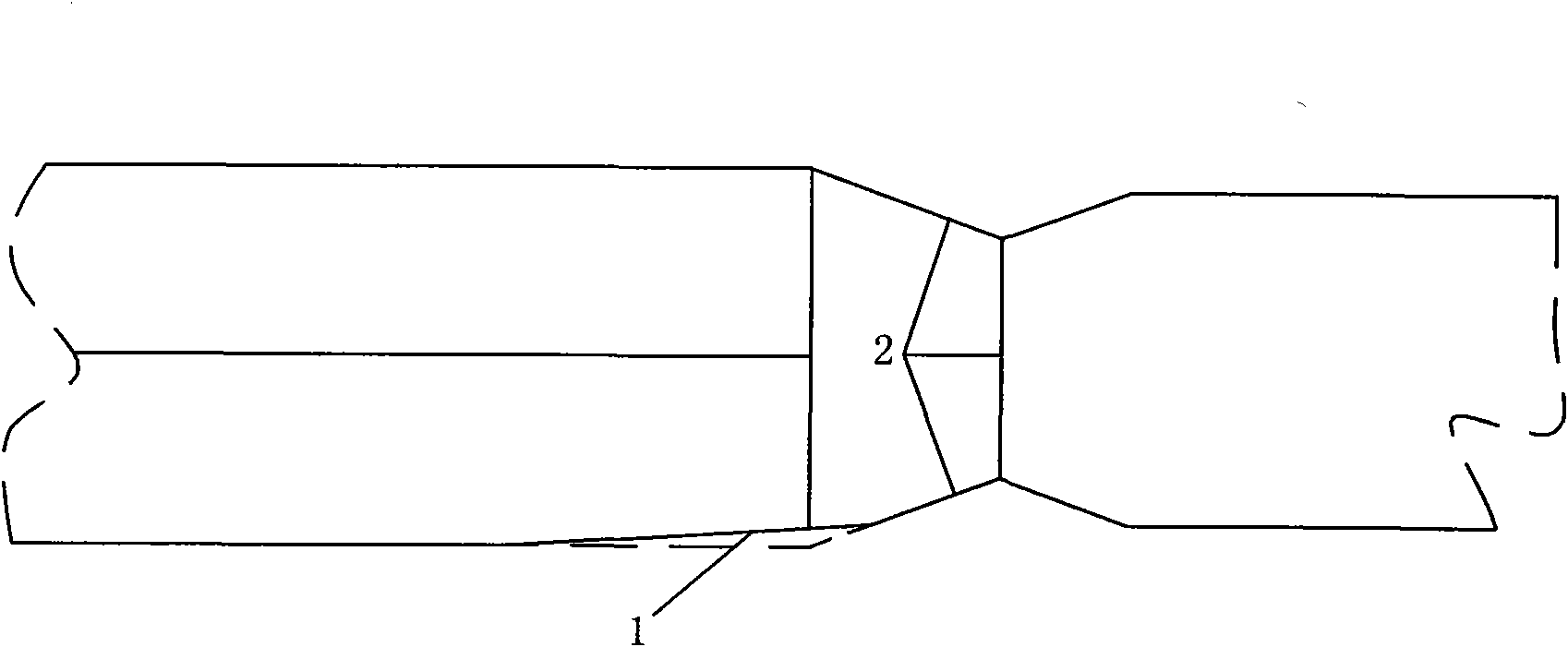 Linear groove and transition groove cutter device