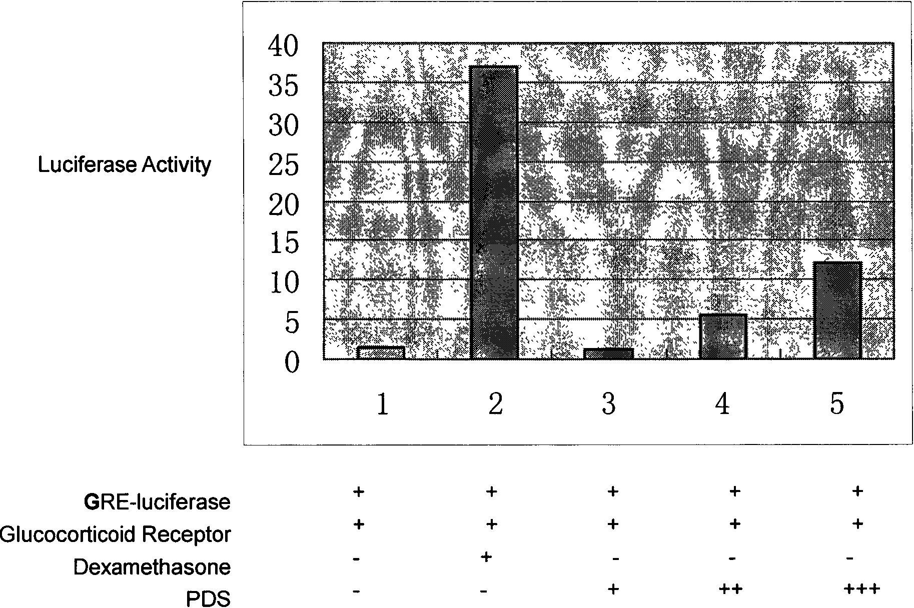 Application of panaxadiol saponin in preparing medicines combined with glucocorticoid receptor