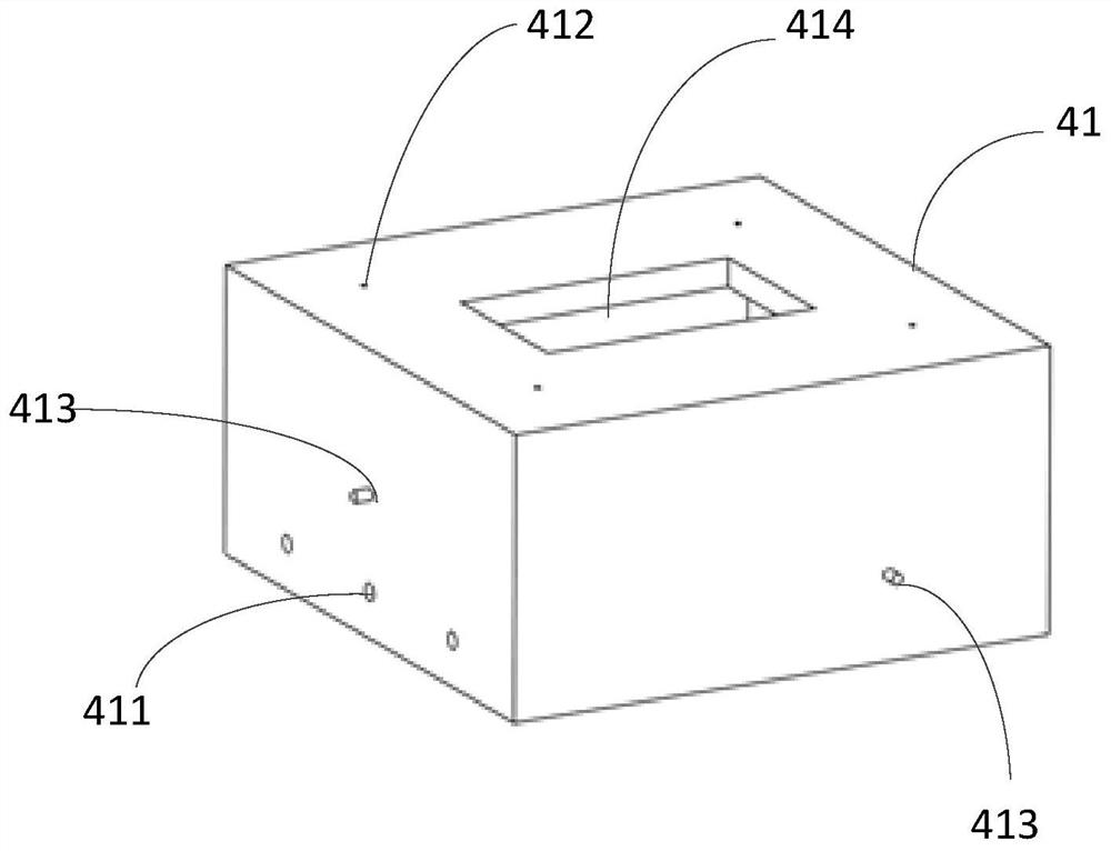 Material parameter testing method and testing device