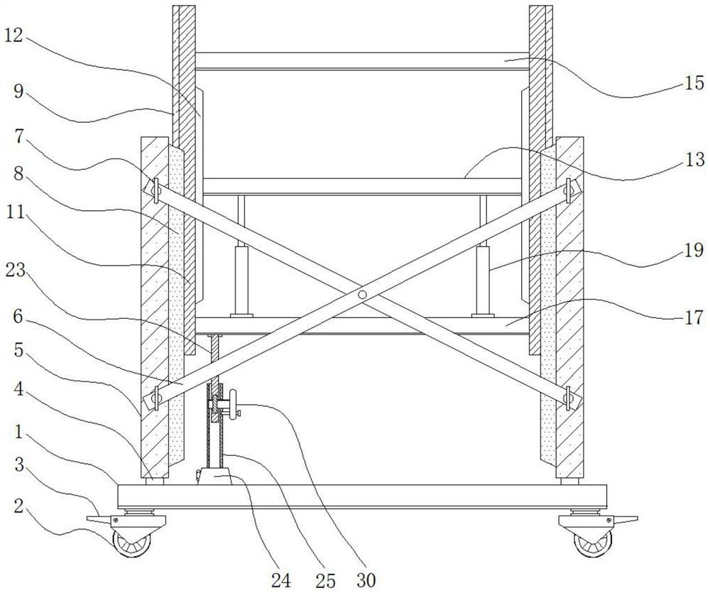 Convenient-to-mount spliced steel structure frame for building support