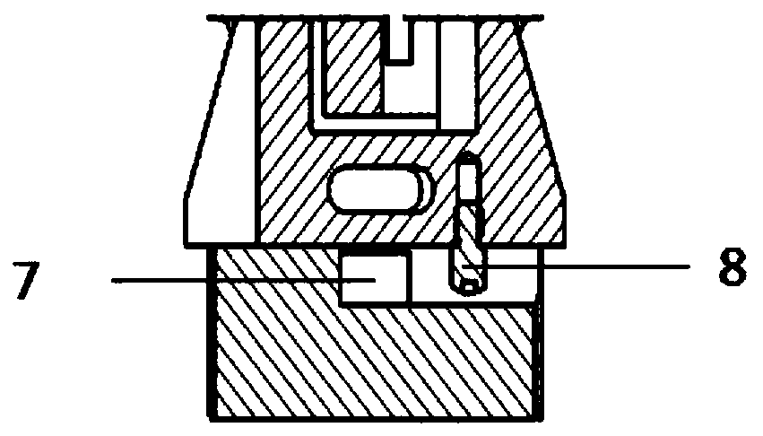 An underground positioning adjustment arm