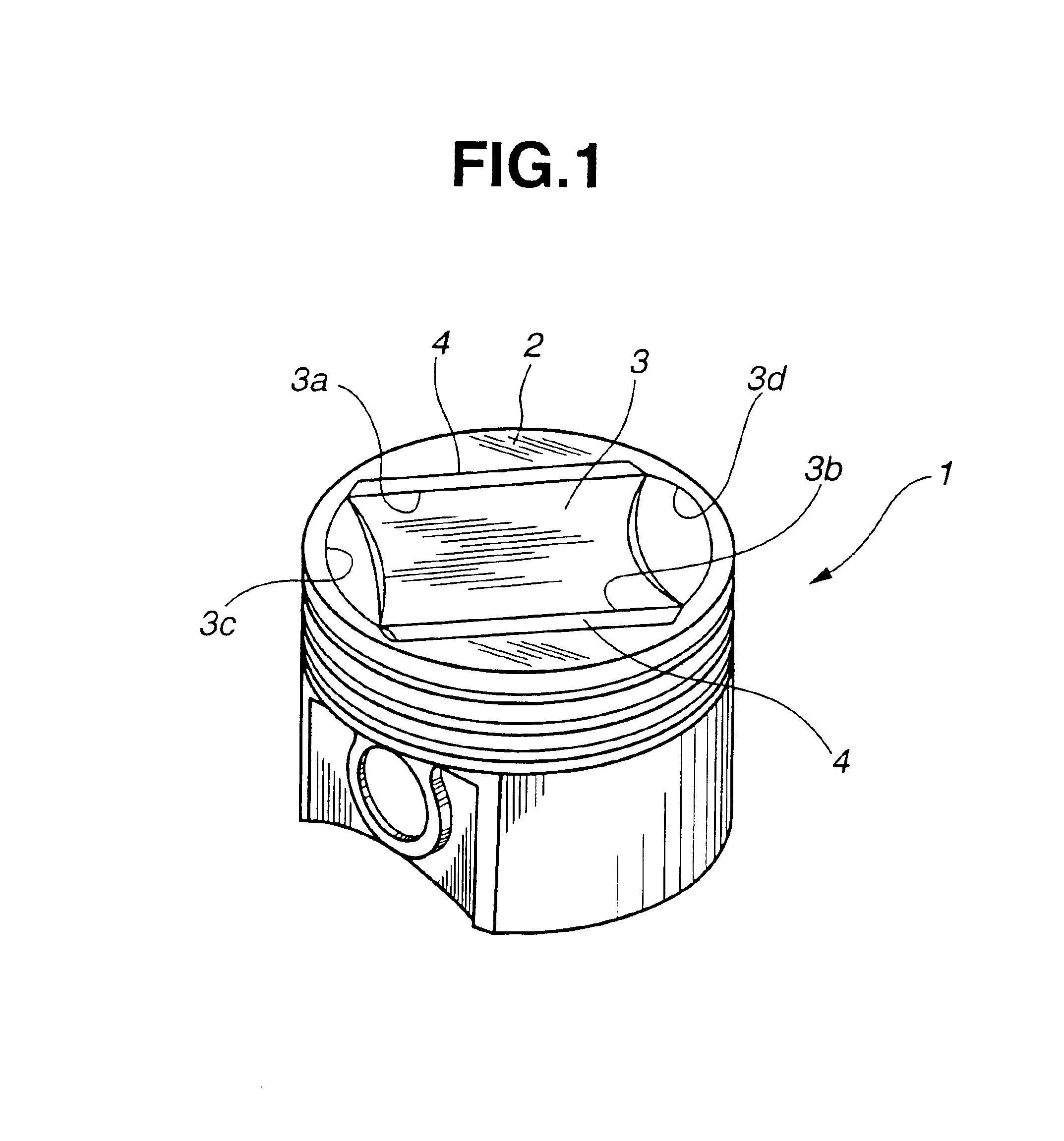 Piston for an internal combustion engine