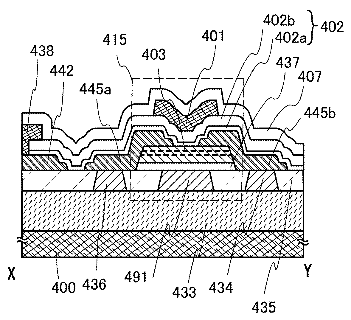 Thin film transistor with multiple oxide semiconductor layers