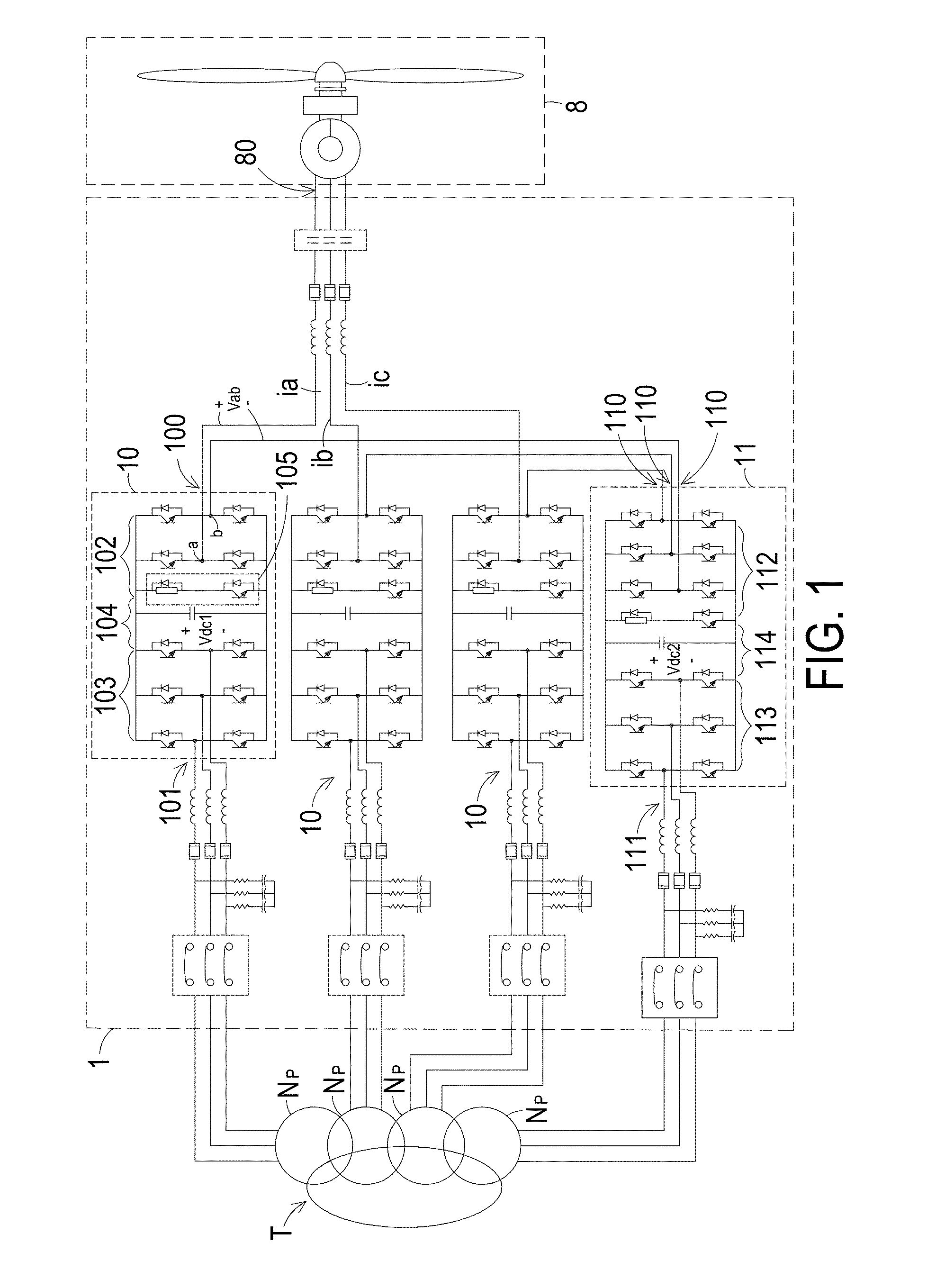 Wind power conversion system