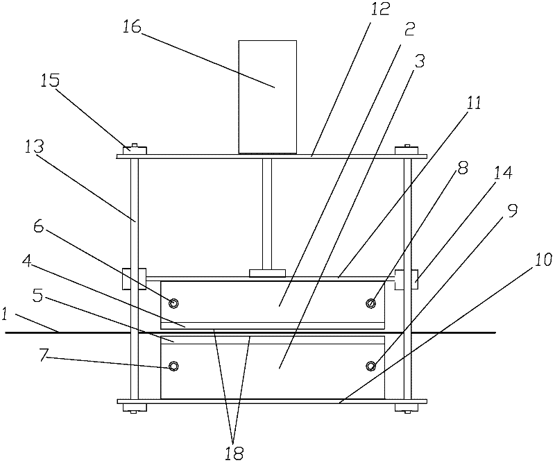 Protective plate-free steel band water-cooling quenching device