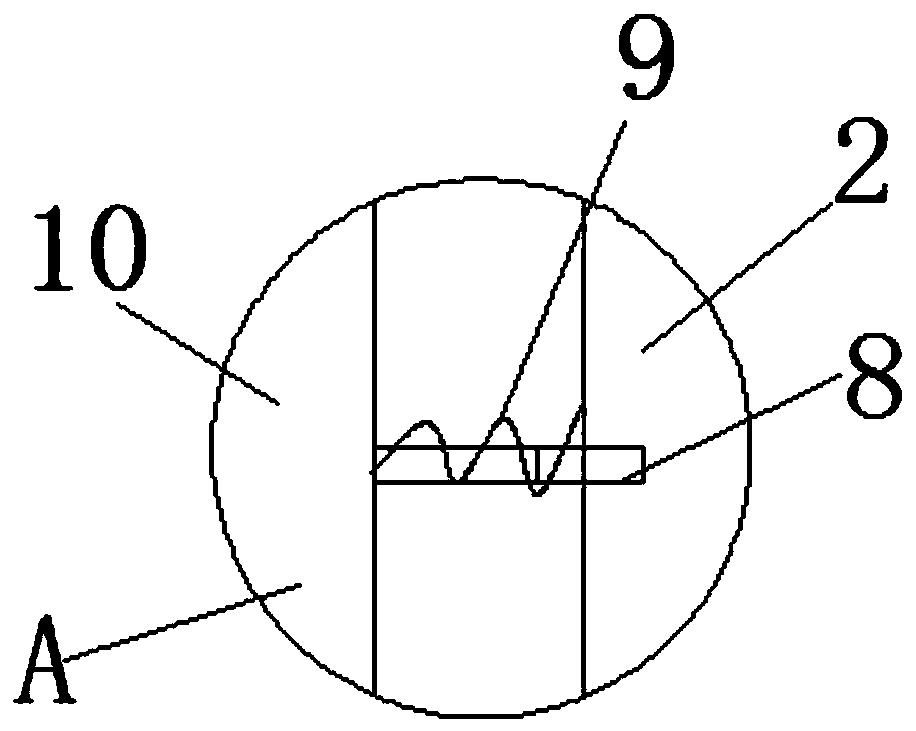 Continuous stamping die for terminals