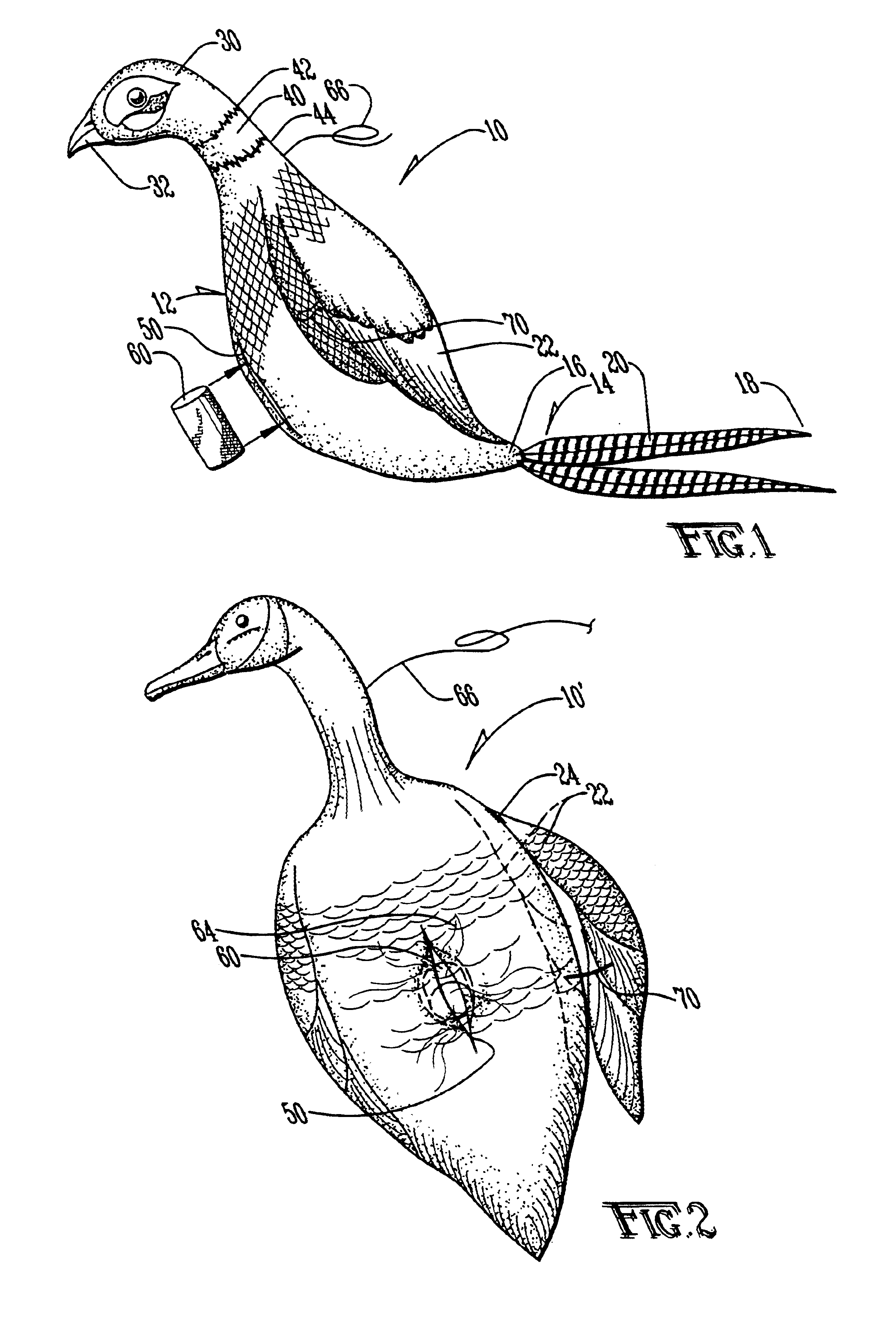 Means and a method for training dogs to hunt