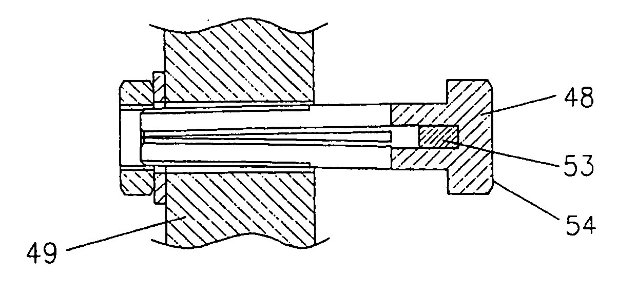 Fixing and release systems