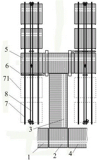 Unfired brick storage device