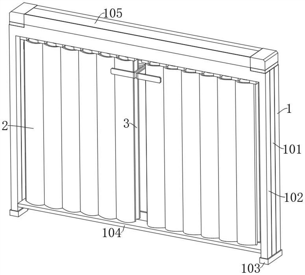 Curtain capable of intelligently adjusting light transmittance and adjusting method