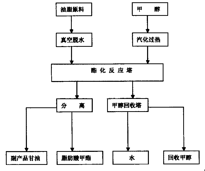 Method for synthesizing fatty acid methyl ester