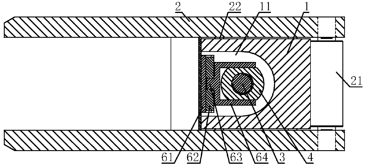 A self-aligning safety screw lifting device