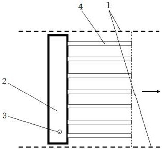 Sintering mixture preheating device and preheating sintering method