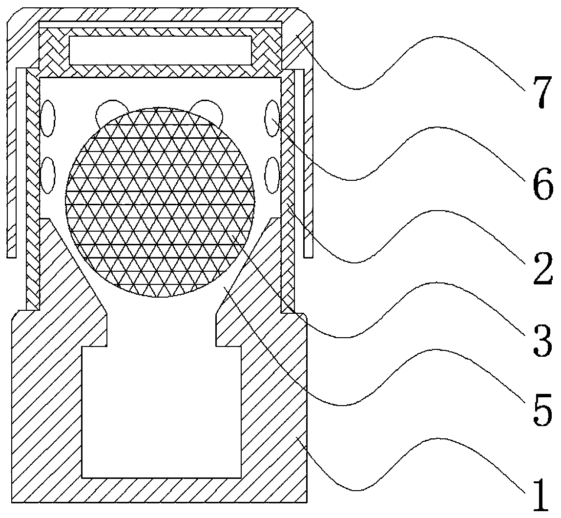 Optical cabin pressure relief device