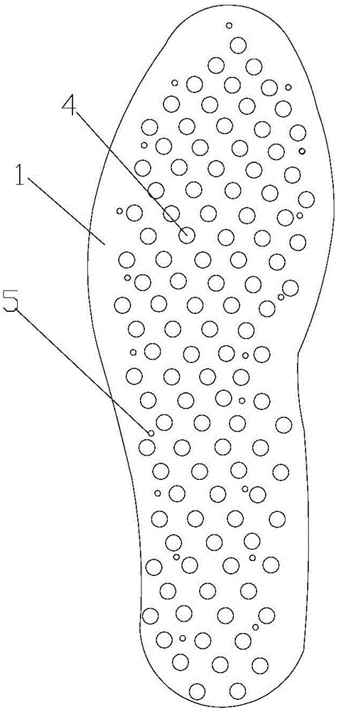 Magnet-therapy massage insole and processing technology thereof