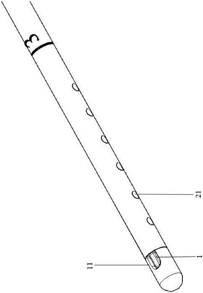 Improved external ventricular drainage tube