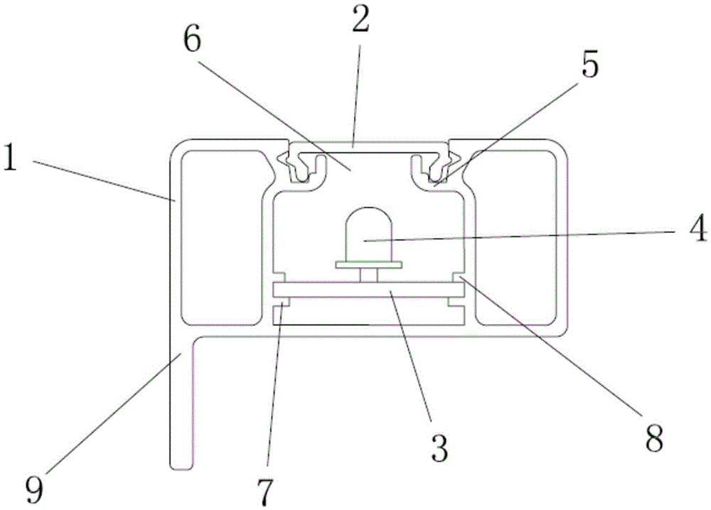 Dispensing structure bringing convenience to connection of filtering strip and proximate matter